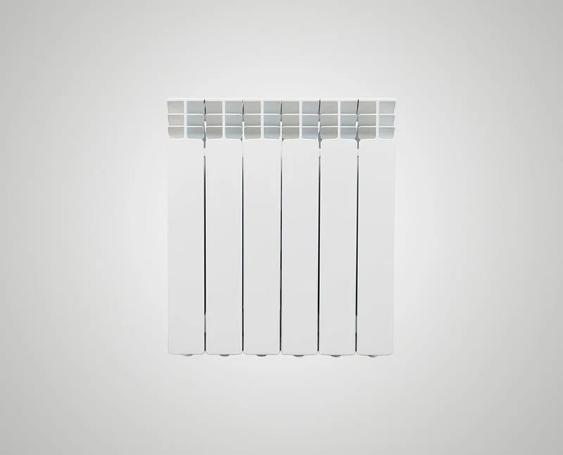 Radiador de aluminio BAXI Kiral con elementos y salidas superiores de aire — reparacioncalderas.madrid