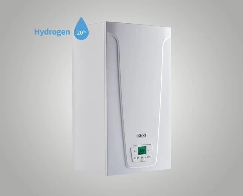 Caldera BAXI Neodens Plus ECO con pantalla frontal para identificar el equipo y sus avisos — reparacioncalderas.madrid