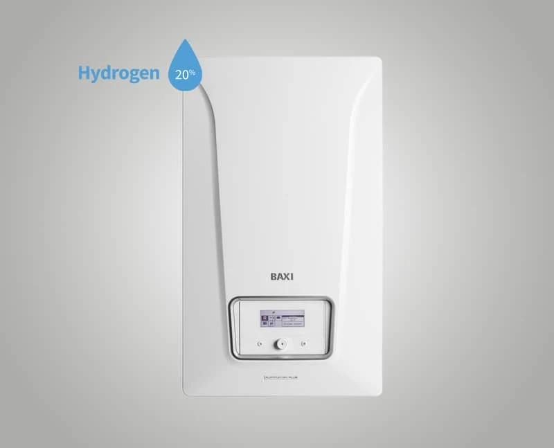Caldera BAXI Platinum MAX iPlus con pantalla y controles frontales — reparacioncalderas.madrid