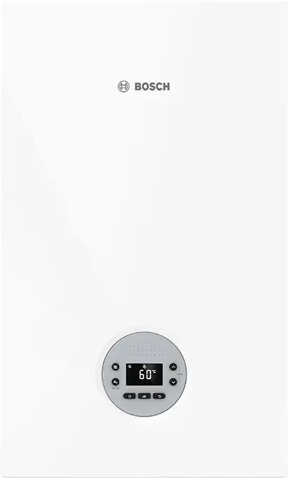 Caldera Bosch Condens 1200 W con panel frontal — reparacioncalderas.madrid