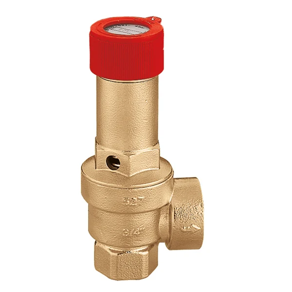 Válvula de seguridad Caleffi como ejemplo de componente de una instalación térmica — reparacioncalderas.madrid