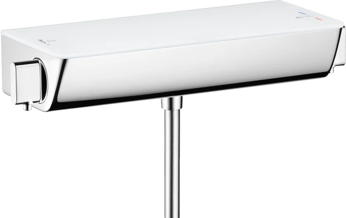 Mezclador termostático de ducha hansgrohe Ecostat Select con mandos de caudal y temperatura — reparacioncalderas.madrid
